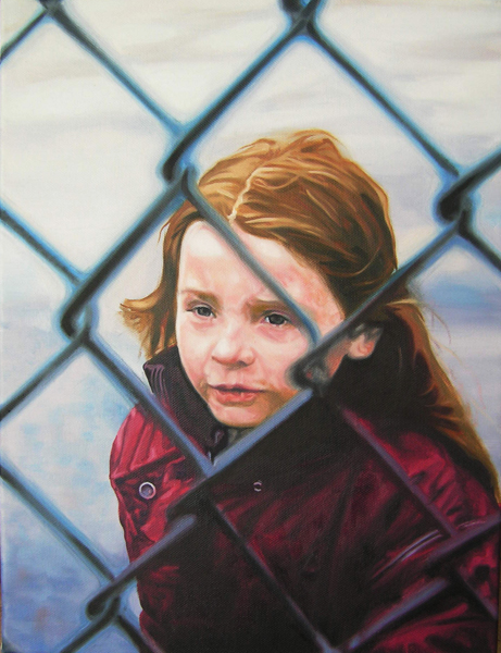 Girl - painting by Peter Tankey